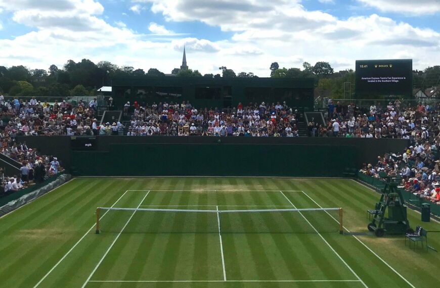 Wimbledon grass