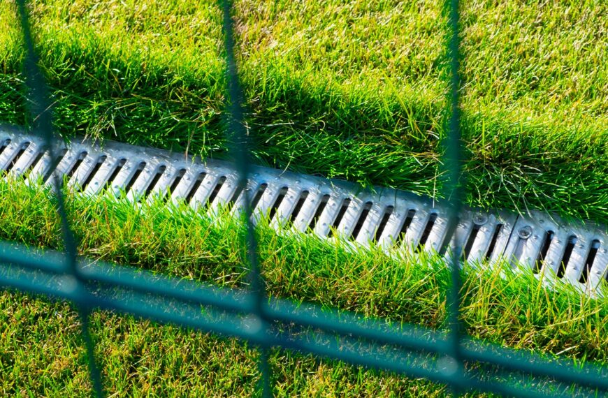 Lawn Tennis Grass Court Drainage System