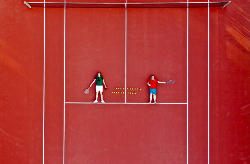 doubles tennis